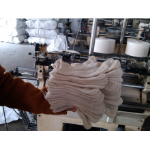 Guantes de algodón blancos Guantes de algodón tejidos a mano
